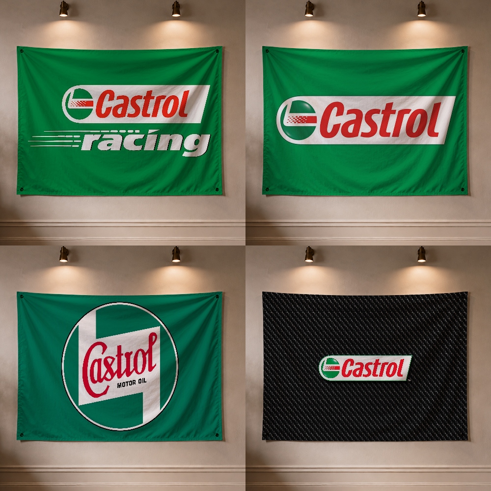 Outdoor Camping Brand - راية زينة لعلامة كاسترول موتورايل أويل