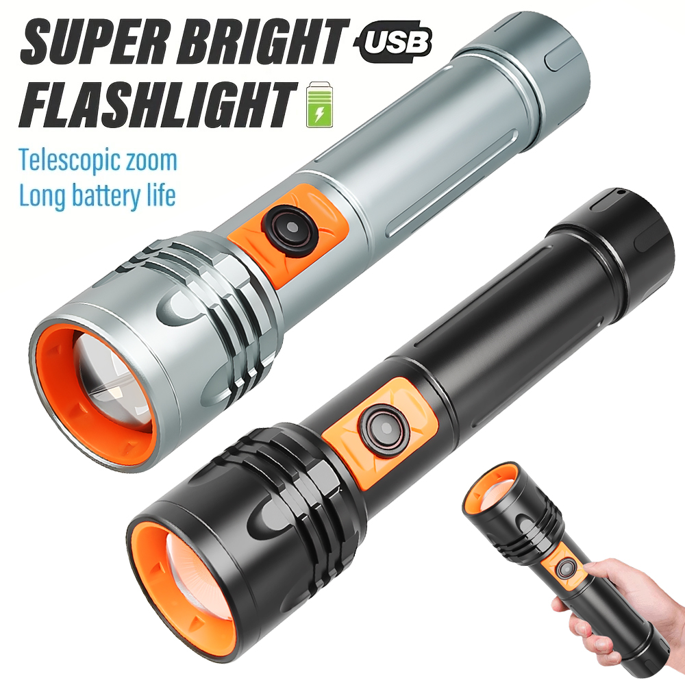 Camping Lantern - مصباح يدوي LED عالي الطاقة USB