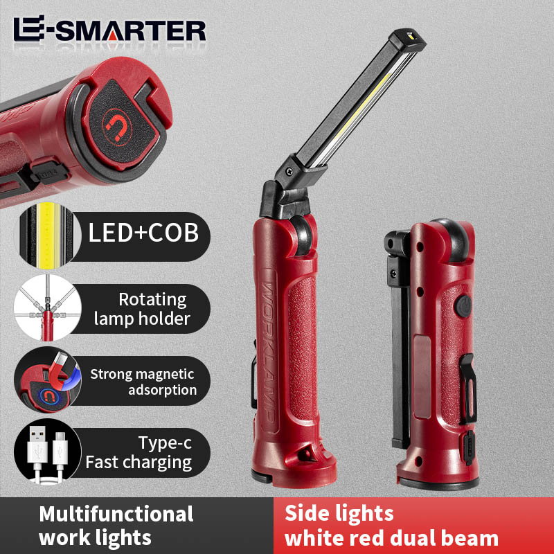 Camping Lantern - COB LED ضوء العمل قابلة للشحن