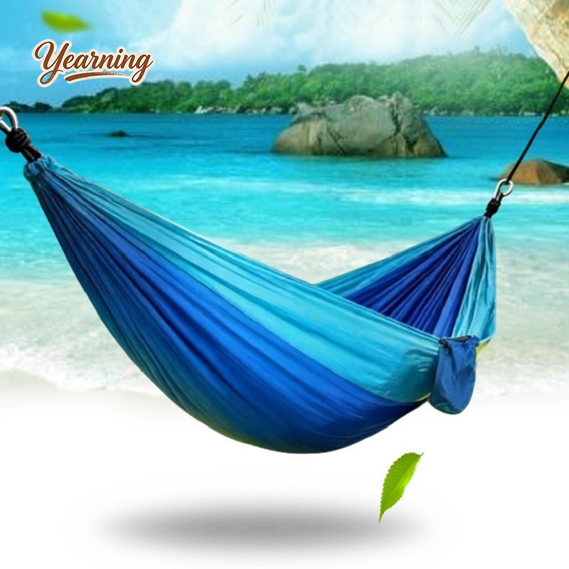 Outdoor Camping Hammock Chair - كرسي أرجوحة من قماش النايلون المقاوم