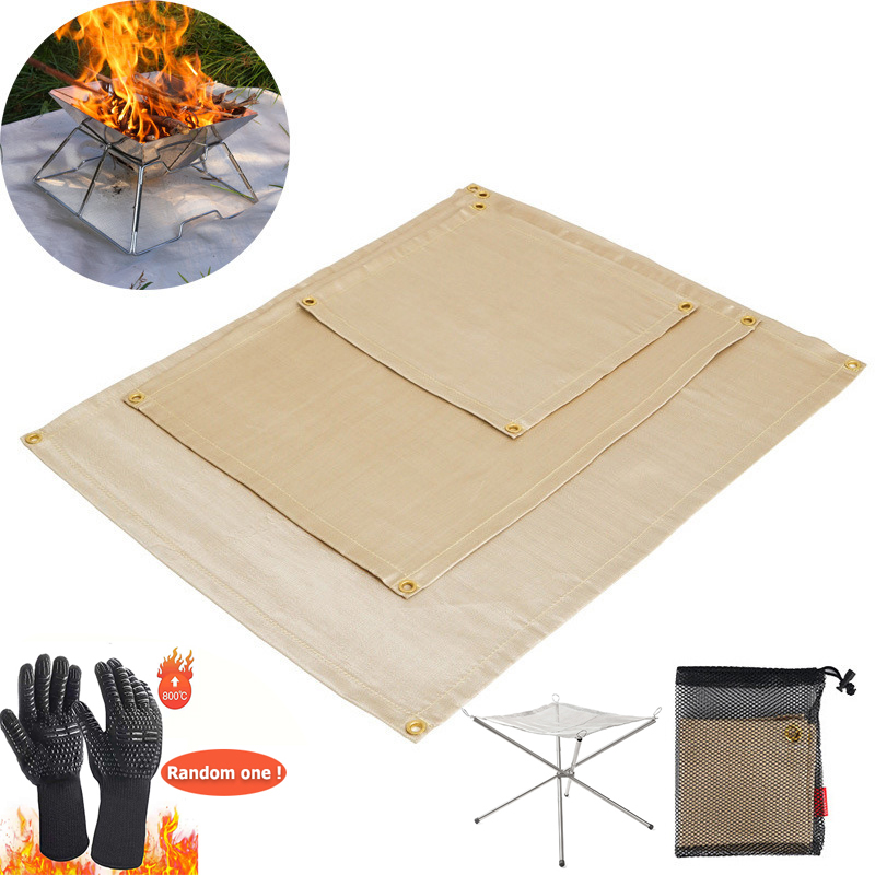 Outdoor Camping Burner - حصيرة عازلة للحرارة مقاومة للحريق للتخييم