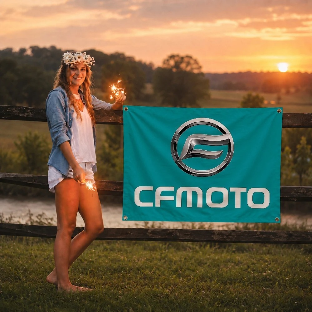Outdoor Camping Brand - راية زينة من ماركة CFMOTO الفاخرة