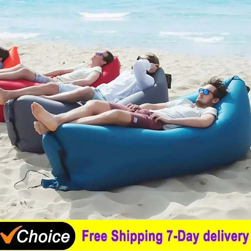 Outdoor Camping Hammock Chair - أريكة هوائية محمولة للاستخدام الخارجي، مقعد