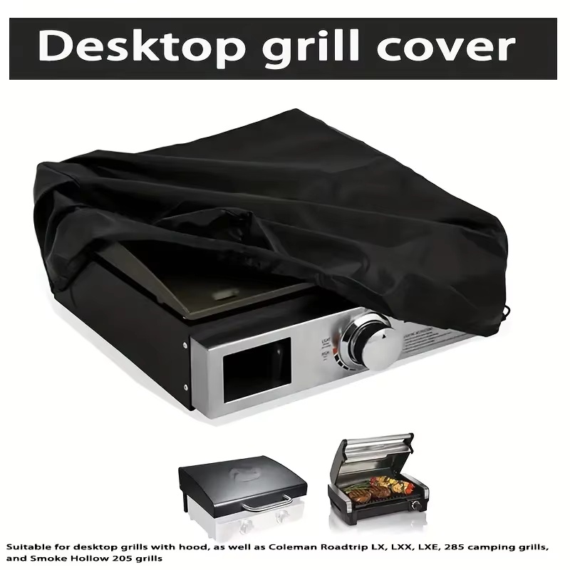 Outdoor Camping Bbq - غطاء شواية من قماش أكسفورد، غطاء