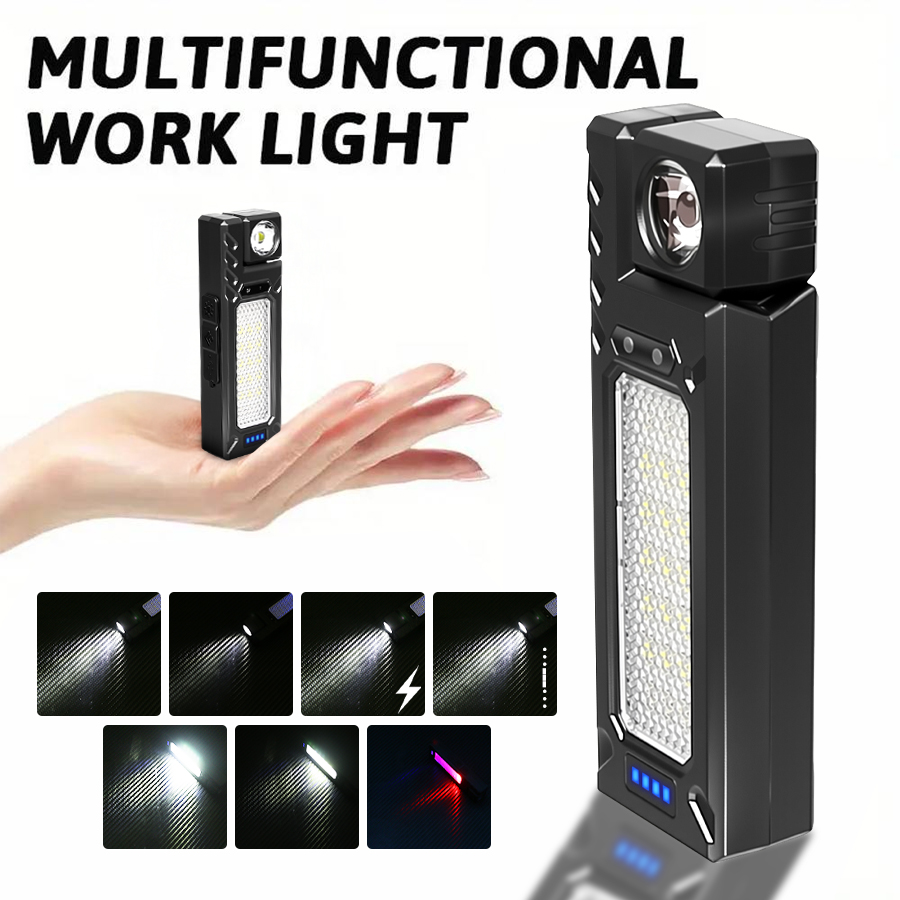 Camping Lantern - مصباح يدوي LED صغير قابل لإعادة