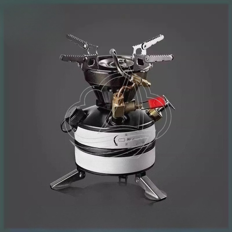 طقم موقد تخييم محمول متعدد الو - مراجعة Cooking Outdoor Camping وسعره
