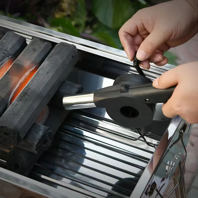منفاخ هواء محمول للشواء في اله - مراجعة Outdoor Camping Burner وسعره