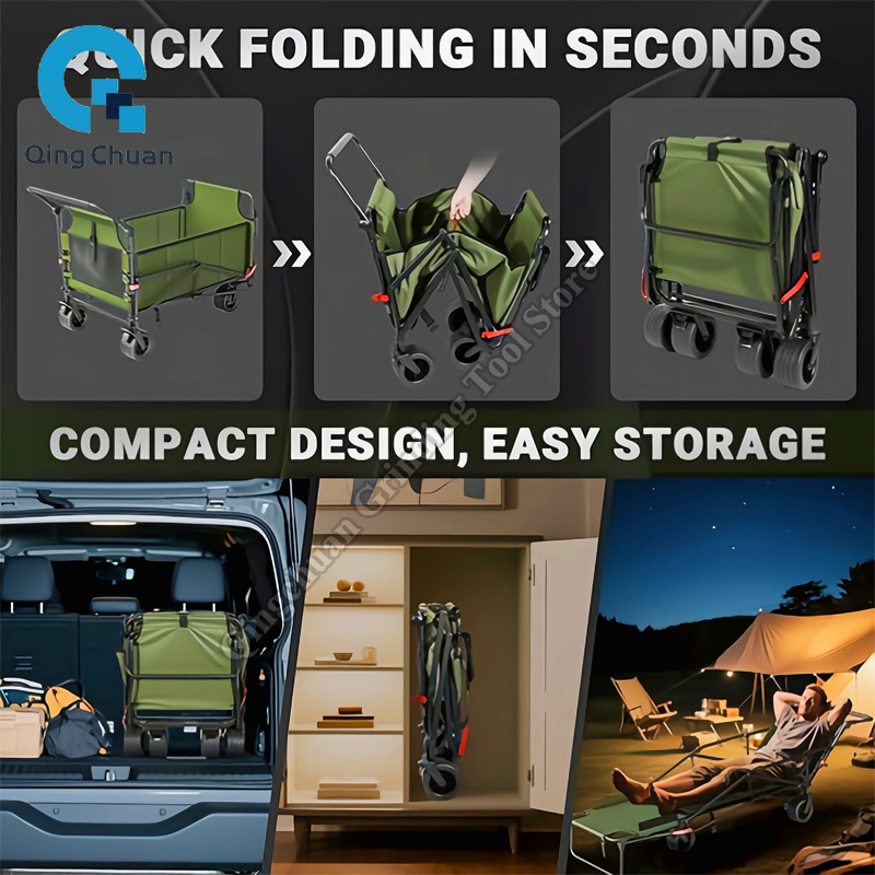 عربة تخييم متعددة الوظائف في ا - مراجعة Outdoor Camping Trolley وسعره