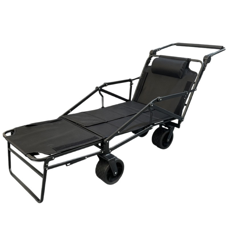 عربة تخييم خارجية بمقعد قابل ل - مراجعة Outdoor Camping Trolley وسعره