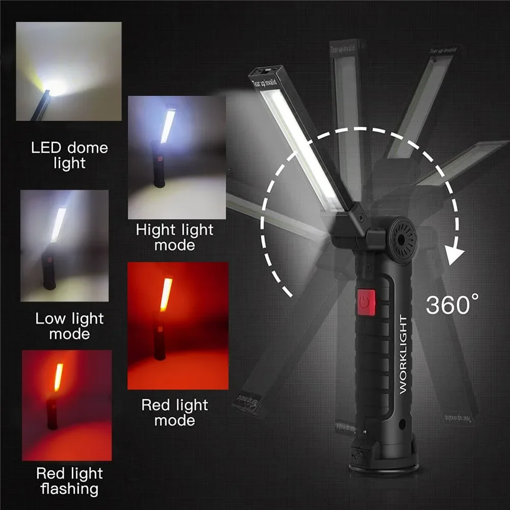 المحمولة COB مصباح ليد جيب USB - مراجعة Camping Lantern وسعره