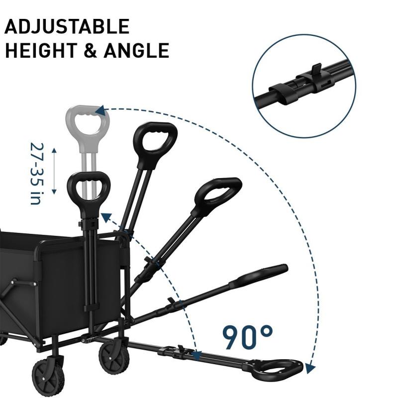 عربة قابلة للطي متعددة الاستخد - مراجعة Outdoor Camping Trolley وسعره