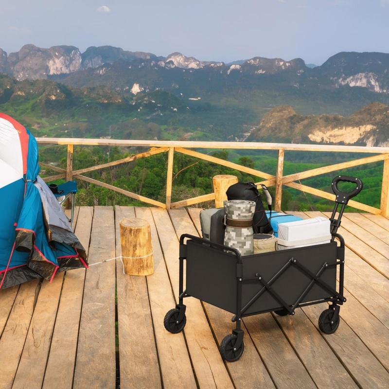 عربة قابلة للطي متعددة الاستخد - مراجعة Outdoor Camping Trolley وسعره
