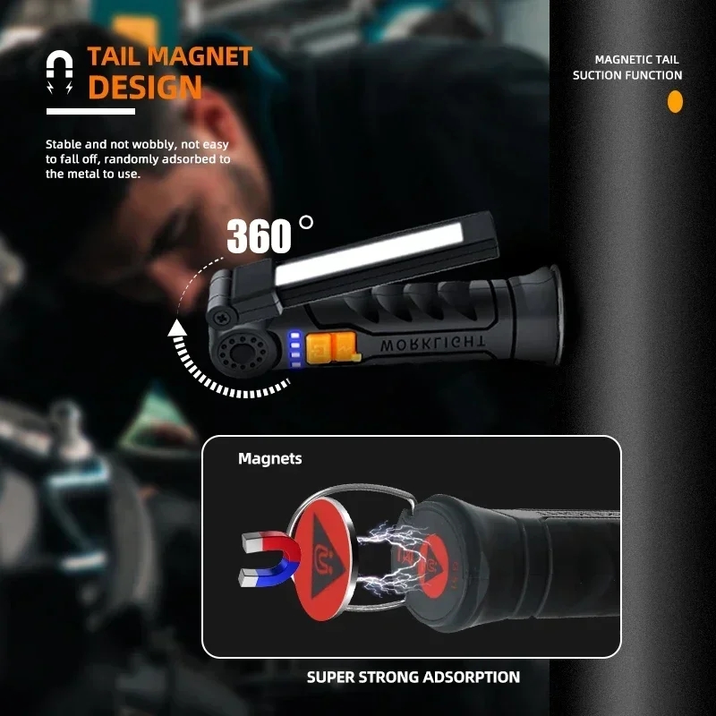 المحمولة COB مصباح ليد جيب USB - مراجعة Camping Lantern وسعره