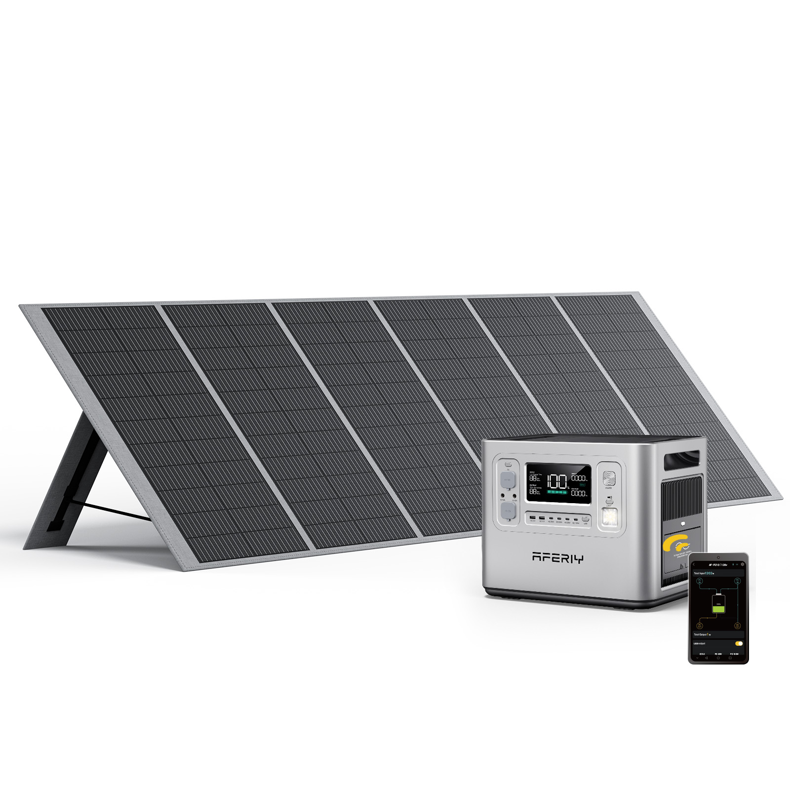 محطة طاقة محمولة P210 فضية بسع - مراجعة Portable Power Station وسعره