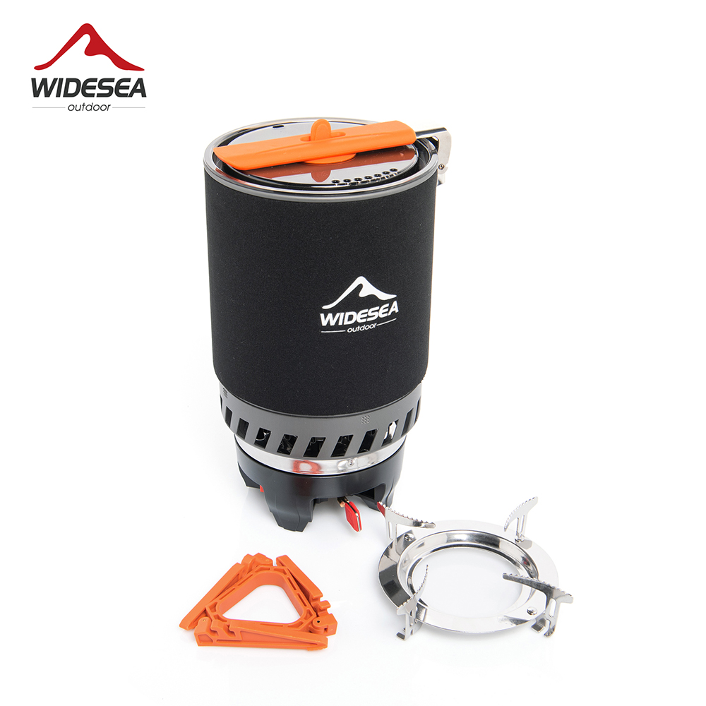 Widesea نظام الطبخ التخييم مع  - مراجعة Outdoor Camping Burner وسعره