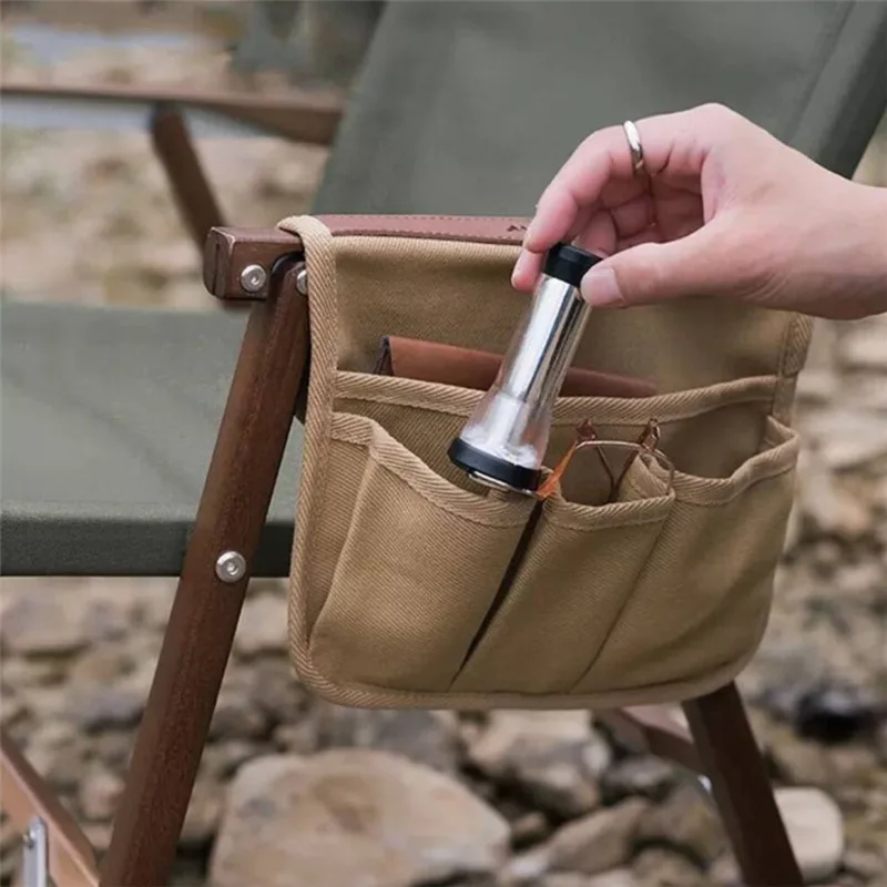 حقيبة تخزين لمسند الذراع لكرسي - مراجعة Outdoor Camping Hammock Chair وسعره