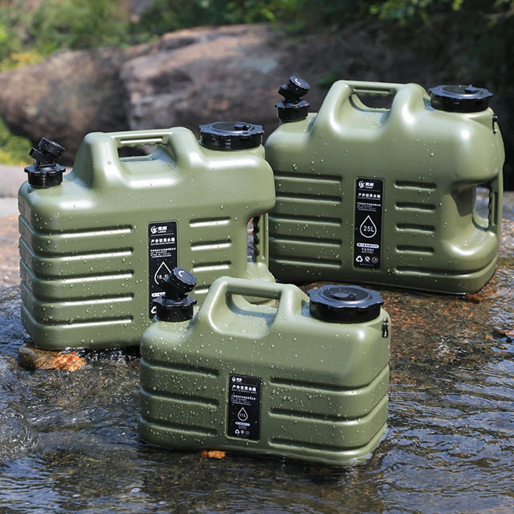 10/11/12L سيارة دلو للماء سعة  - مراجعة Outdoor Camping Water Tank وسعره