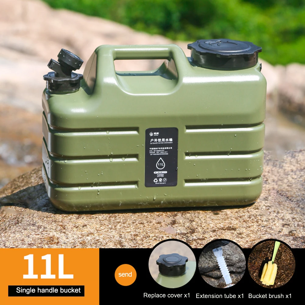 10/11/12L سيارة دلو للماء سعة  - مراجعة Outdoor Camping Water Tank وسعره