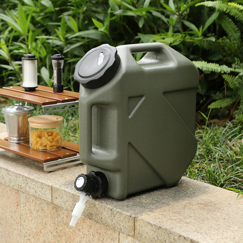 10/11/12L سيارة دلو للماء سعة  - مراجعة Outdoor Camping Water Tank وسعره