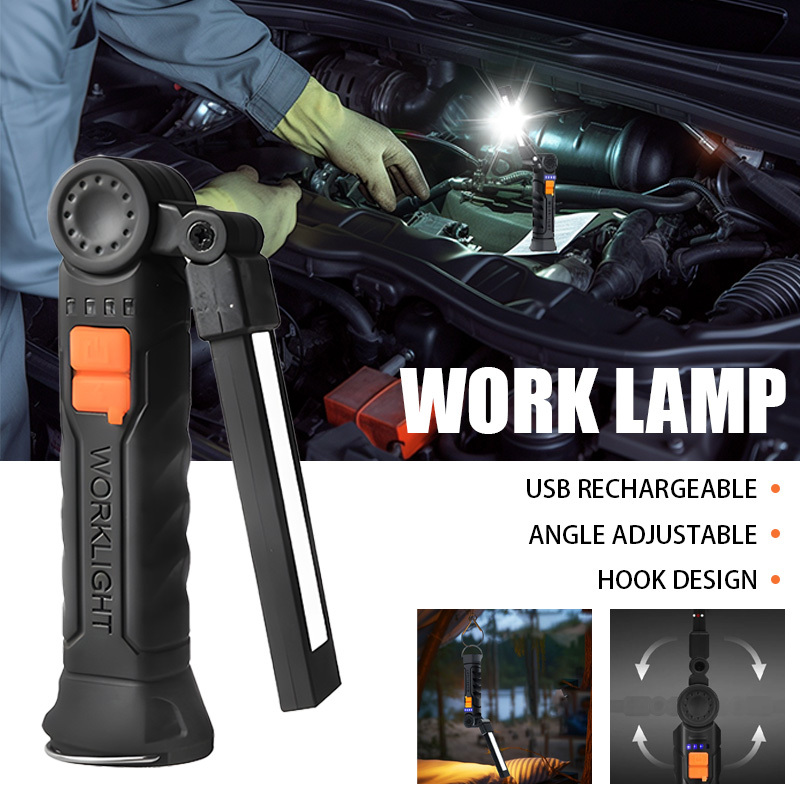 مصباح يدوي محمول بتقنية COB LE - مراجعة Battery Outdoor Camping وسعره