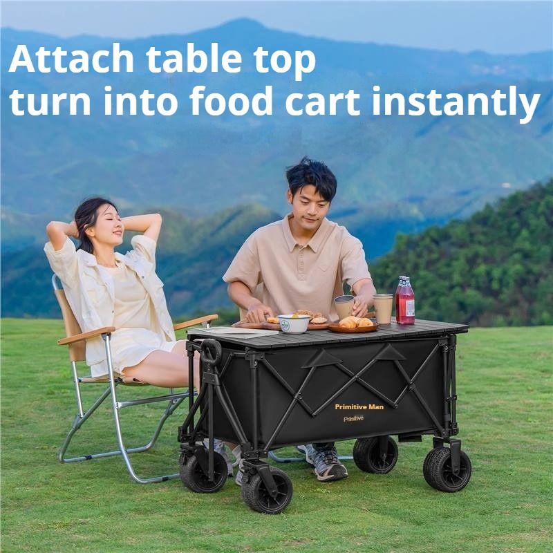 عربة تخييم وتنزه رائعة، عربات  - مراجعة Outdoor Camping Trolley وسعره