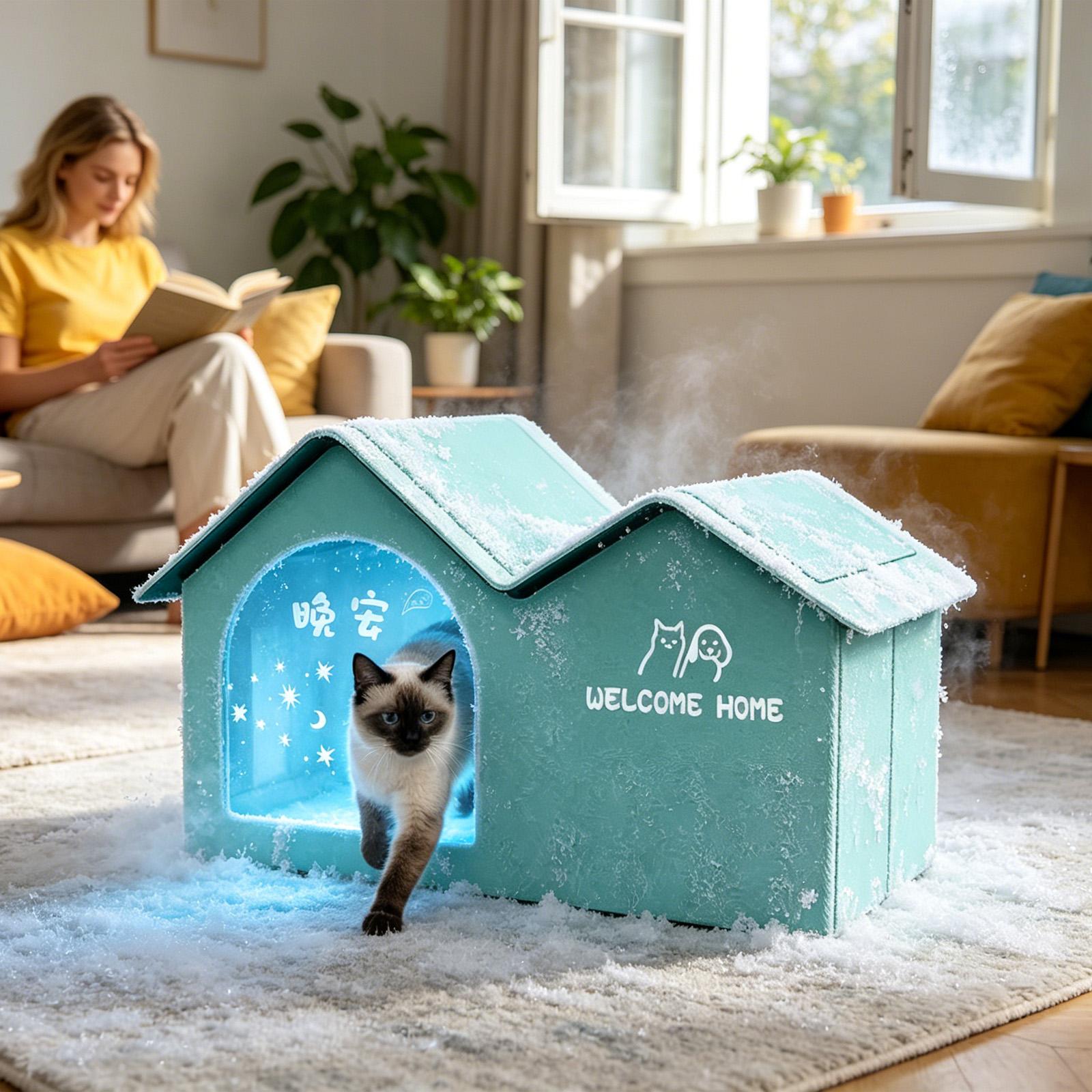 بيت كلب مبرد معزول قابل للإزال - مراجعة Outdoor Camping Dog Bed وسعره