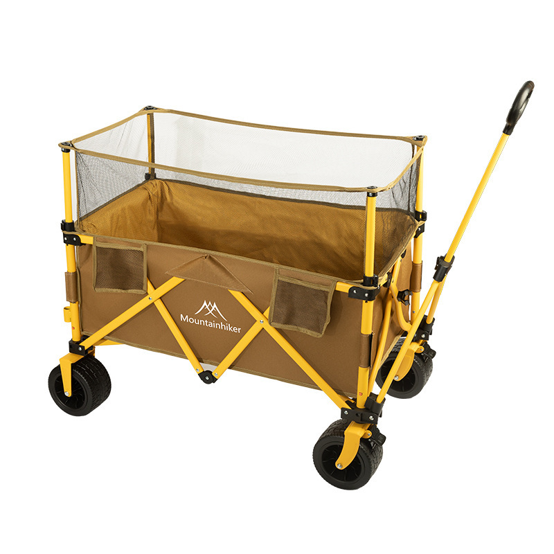 عربة يدوية كبيرة السعة للاستخد - مراجعة Outdoor Camping Trolley وسعره