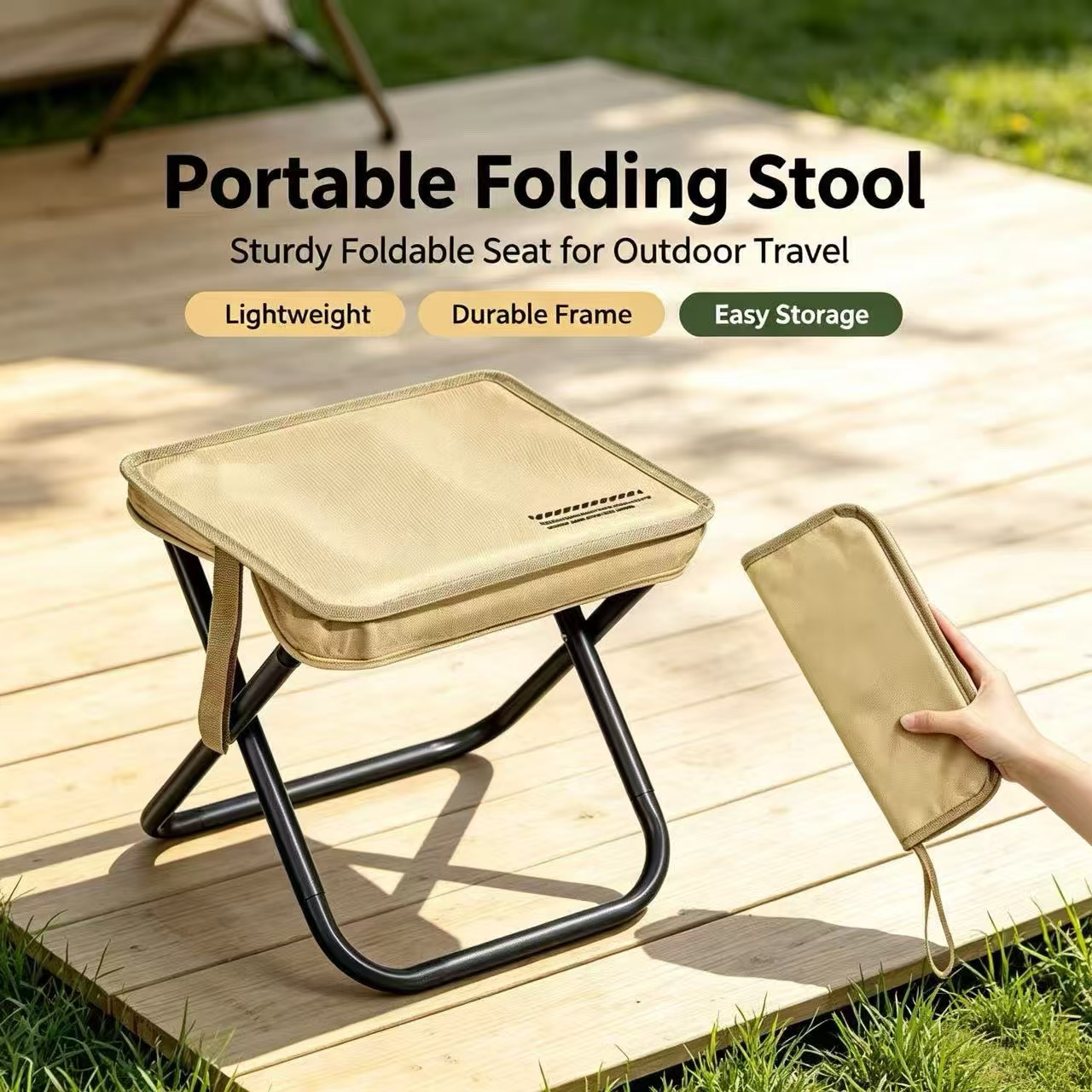 مقعد ماجزا المحمول القابل للطي - مراجعة Outdoor Camping Hammock Chair وسعره