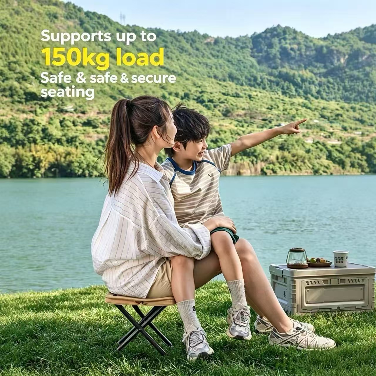 مقعد ماجزا المحمول القابل للطي - مراجعة Outdoor Camping Hammock Chair وسعره