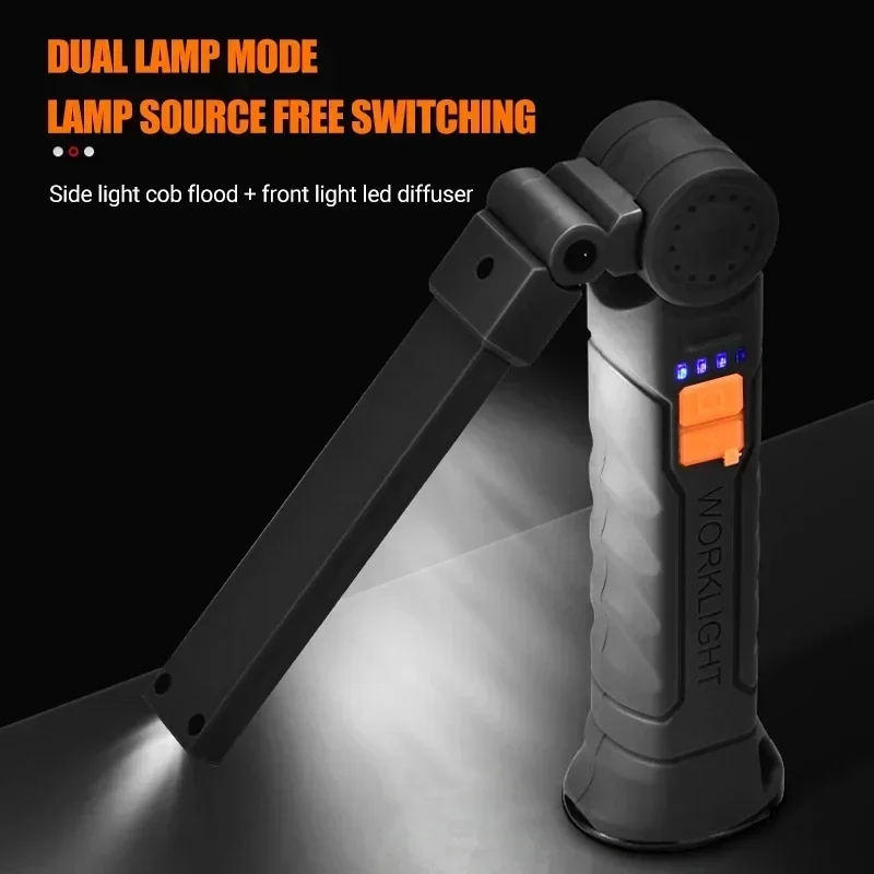 مصباح يدوي محمول بتقنية COB LE - مراجعة Battery Outdoor Camping وسعره