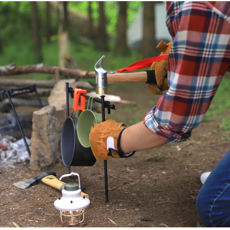 قفازات مقاومة للحرارة والاشتعا - مراجعة Outdoor Camping Bbq وسعره