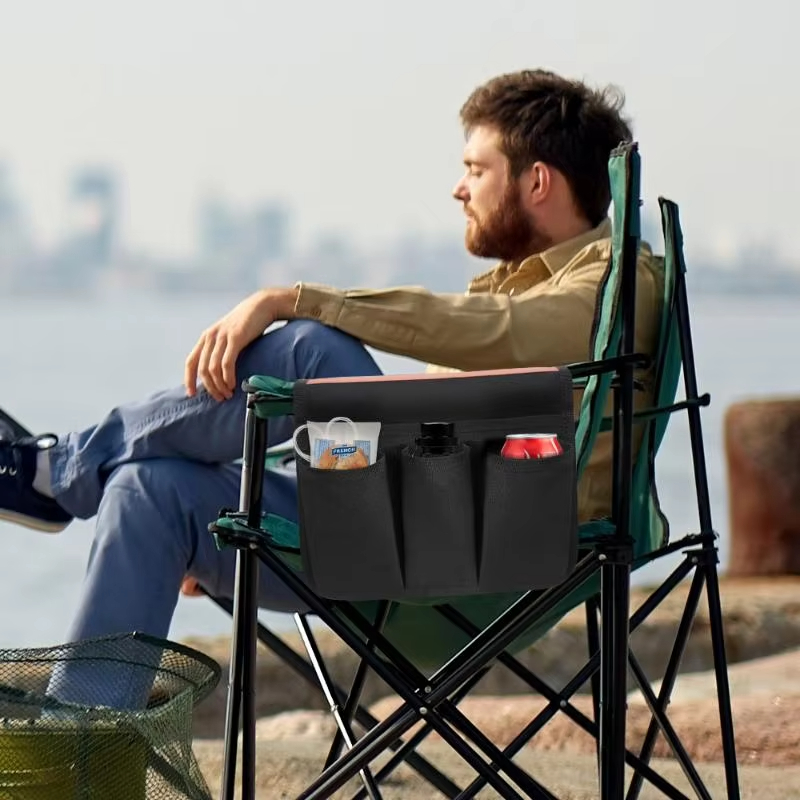 منظم لمسند الذراع لكرسي التخيي - مراجعة Outdoor Camping Hammock Chair وسعره