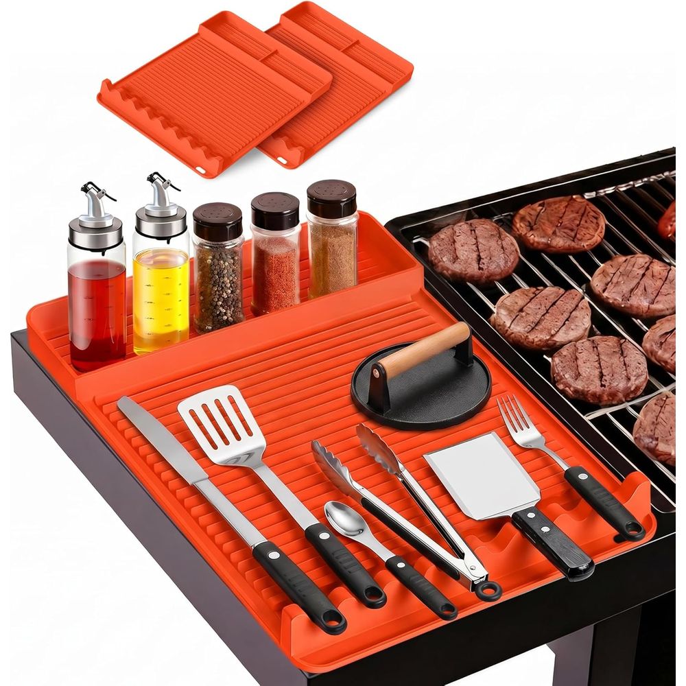 بساط شواء من السيليكون المقاوم - مراجعة Cooking Outdoor Camping وسعره